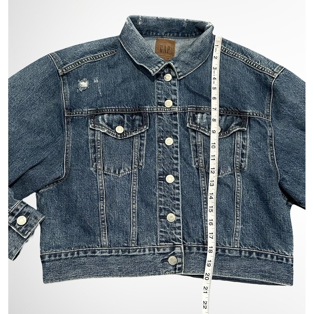 GAP Blue Jean Jacket - Picture 4 of 8